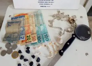 Traficante é preso com drogas em Taquarinha, distrito de Mucuri