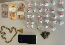 Traficante é preso com drogas perto da rodoviária de Nova Viçosa
