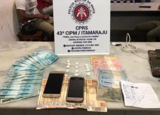 Traficante é preso por policiais da 43ª CIPM em Itamaraju.