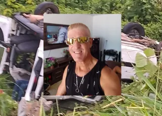 Tragédia na BR-101: carro com embaladores de mamão capota e mata um