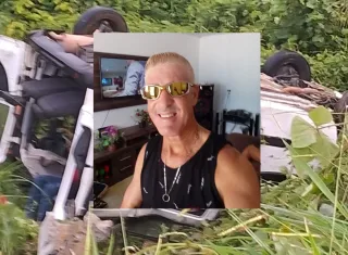 Tragédia na BR-101: carro com embaladores de mamão capota e mata um