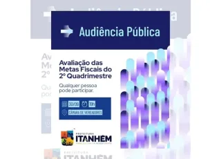 Transparência em foco: Prefeitura de Itanhém convida população para Audiência Pública