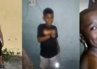 Três crianças desaparecem após saírem de casa para brincar