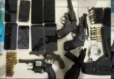 Três indivíduos morrem em confronto com a Rondesp na zona rural de Jacobina.  Armas e drogas foram apreendidas