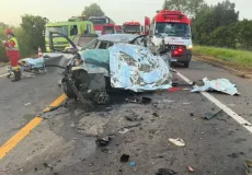 Três morrem e quatro ficam feridos em colisão frontal na BR-101 em Conceição da Barra