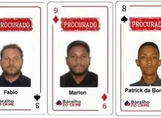 Três novos procurados entram para o Baralho do Crime da SSP