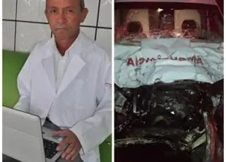 Três pessoas, entre elas um médico, morrem em batida entre carro e ambulância na Bahia