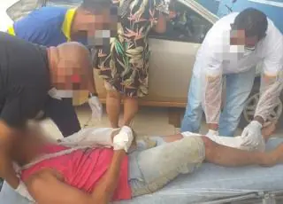 Três pessoas ficam feridas em acidente com duas motos no interior de Itamaraju