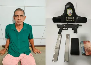 Três pessoas são presas em Linhares com submetralhadora que vinha para acampamento de área  invadida da Suzano 