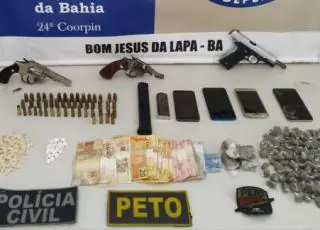 Três suspeitos de tráfico de drogas morrem em confronto com a polícia no interior da Bahia