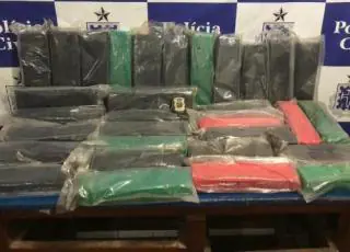 Trinta quilos de maconha são apreendidos em Itapetinga