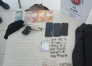 Trio é preso após trocar tiros com a Polícia Militar em Santa Cruz Cabrália