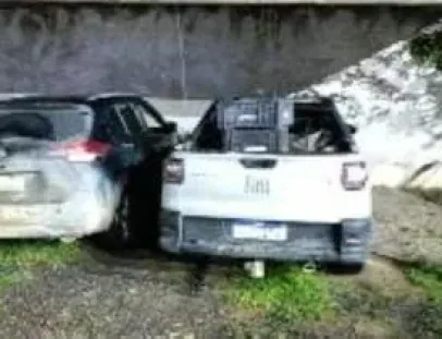 Trio é preso com veículos roubados e arma de fogo na zona rural de Itabela