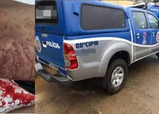 Troca de tiros termina com policial baleado e bandido morto em Caravelas