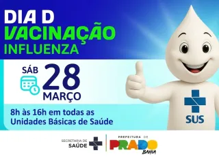 UBSs de Prado estarão abertas para vacinação de grupos prioritários neste sábado 28