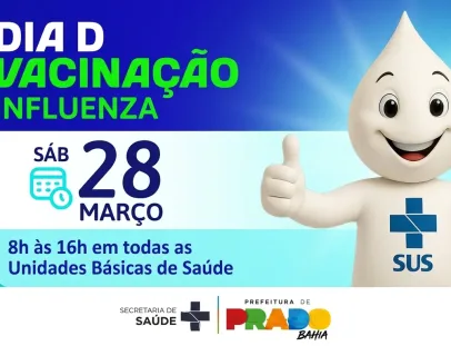 UBSs de Prado estarão abertas para vacinação de grupos prioritários neste sábado 28