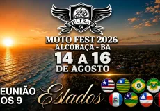 Ultra Moto Fest 2026 começa nesta sexta-feira em Alcobaça e reúne motociclistas de nove estados