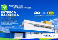 Um sonho que se realiza! Prefeitura de Teixeira de Freitas inaugura nova escola municipal de educação infantil