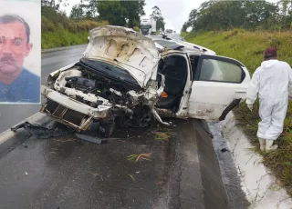 Uma pessoa morreu e outra ficou gravemente ferida durante ultrapassagem na BR 101 em Teixeira de Freitas