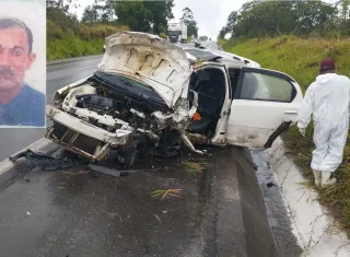 Uma pessoa morreu e outra ficou gravemente ferida durante ultrapassagem na BR 101 em Teixeira de Freitas