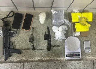 Uma submetralhadora 9 mm e dois revólveres foram aprendidas na ação que terminou com três mortos em Mucuri