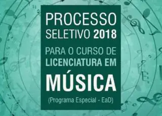 Uneb divulga aprovados na primeira fase do processo seletivo para o curso de música