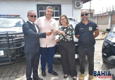  8ª COORPIN recebe 10 novas viaturas para reforço da Polícia Civil na Costa das Baleias