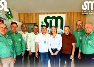 Usina Santa Maria recebe diretoria da DASA em visita institucional voltada ao fortalecimento de parcerias
