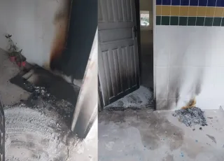 Vandalismo - Criminosos tentam incendiar Posto de Saúde em Cumuruxatiba