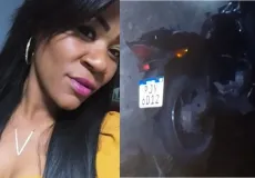 Vânia perde a vida em acidente de moto na BR 101, próximo a Itabatã 