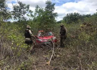 Veículo é recuperado por Policiais militares da Ronda Rural em Santo Antônio
