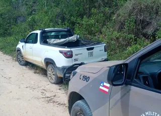 Veículo roubado em Prado é encontrado abandonado na zona rural de Jucuruçu