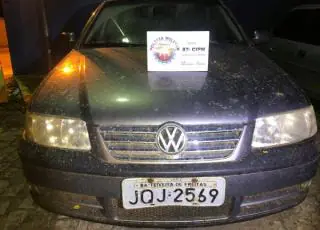 Veículo tomado de assalto na Fazenda Piatã é recuperado pela ROTAM
