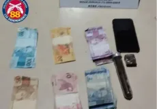 Velho conhecido da polícia é preso com drogas em Cumuruxatiba