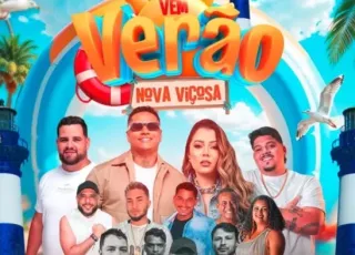 Vem Verão 2026: Nova Viçosa celebra a chegada do novo ano em grande estilo