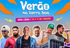 Verão na Terra Boa começa hoje e promete agitar Nova Lídice com dois dias de muita música