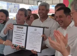 Vereda conquista pavimentação da BA-699 em parceria com o Governo do Estado