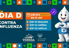 Vereda intensifica combate à gripe com Dia “D” de vacinação