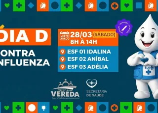 Vereda intensifica combate à gripe com Dia “D” de vacinação