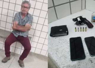Vice-prefeito de Alcobaça é preso por porte ilegal de arma de fogo e embriaguez ao volante, pagou fiança e foi solto