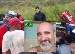 Vídeo - Acidente na BR 101 deixa motorista carreteiro em estado grave