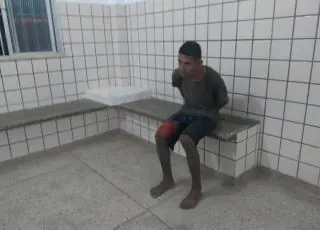 Vídeo -Autor de diversos assaltos em Teixeira é preso pela polícia militar