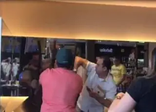 Vídeo - Briga em padaria termina com cantor de forró baleado