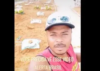 Vídeo de coveiro de Itamaraju viraliza após ele chamar atenção para as mortes por Covid na cidade