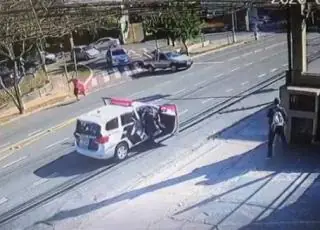 Vídeo: homem é baleado após roubar R$ 150 mil no Morumbi