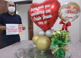 Vídeo - Major Anilton vence o Covid-19 e recebe alta hospitalar