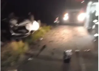 Vídeo - Morador de Posto da Mata morre em acidente na BR 418