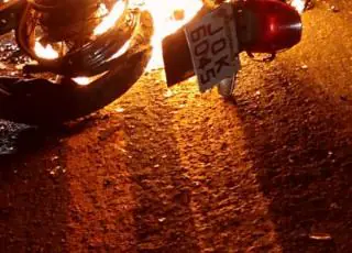Vídeo - Morte na BR 101, motociclista morre ao bater de frente com carreta