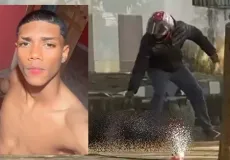 Vídeo mostra momento da execução de jovem durante jogo de futebol em Itamaraju
