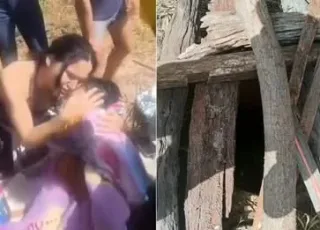 Vídeo: Mulher desaparecida há cinco dias é encontrada com vida dentro de cisterna no sudoeste da Bahia